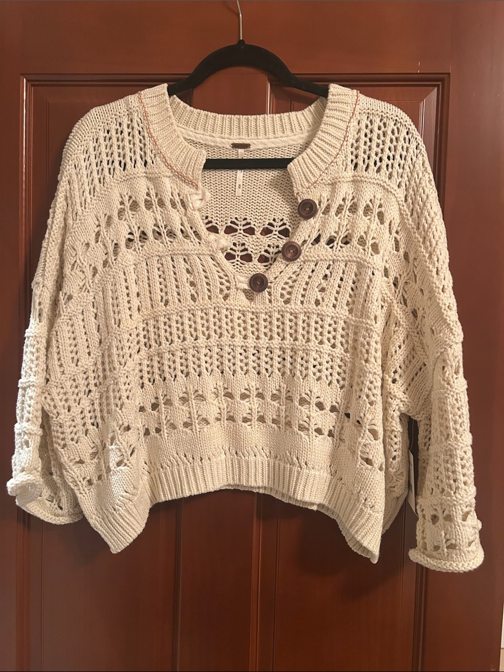 NWT Crochet Sweater